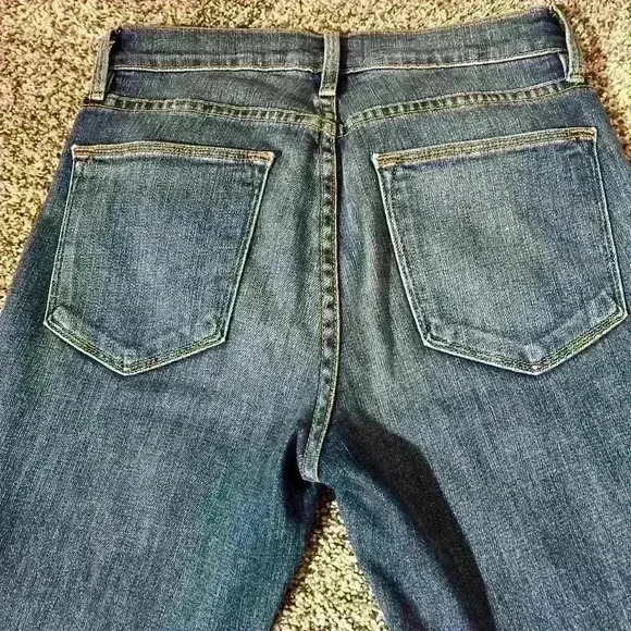 Frame Womens Denim Le High Skinny size 24 Tulip Hem In Astaire - Picture 9 of 9